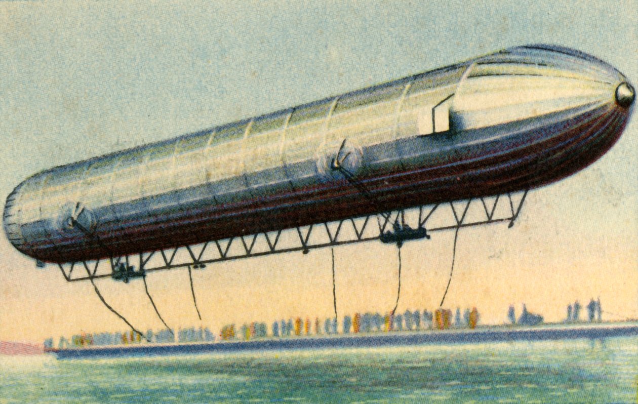 Zeppelin LZ 1，1900，1932。 作者 不明