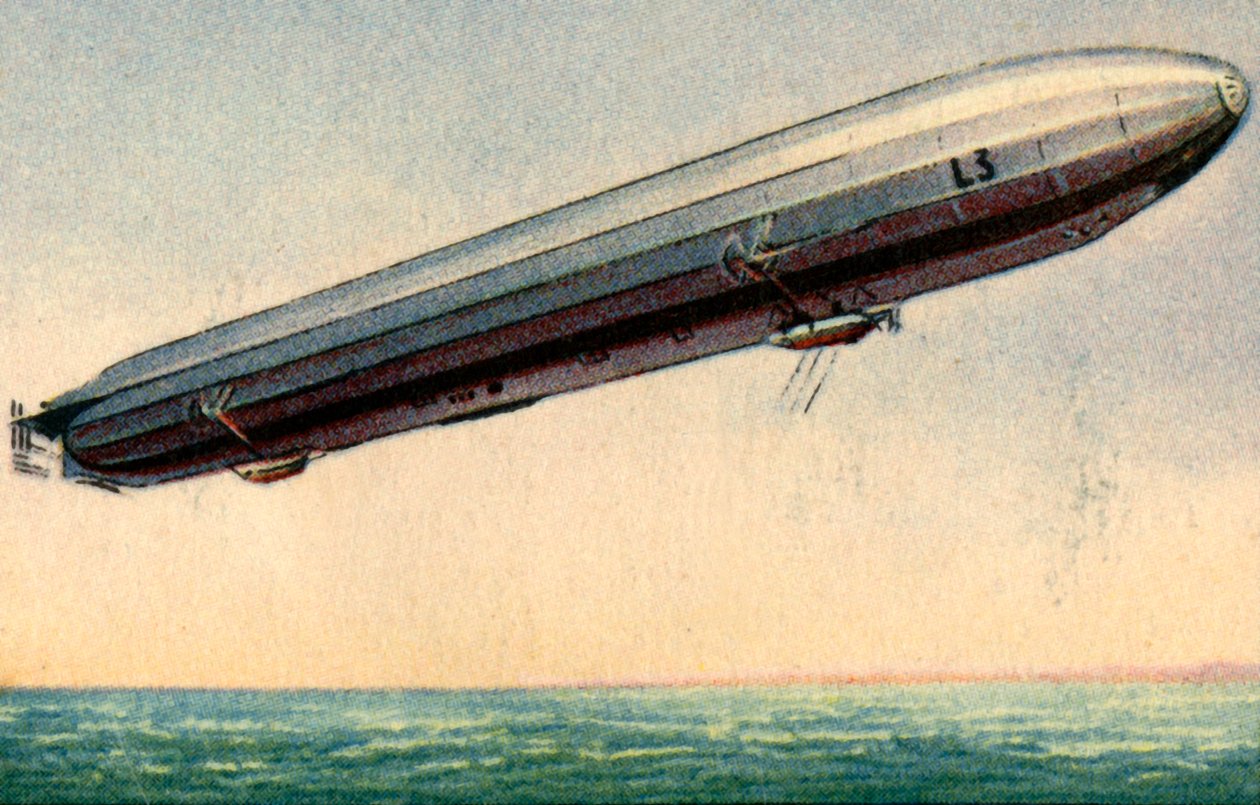Zeppelin LZ 3，1914年，1932年。 作者 不明