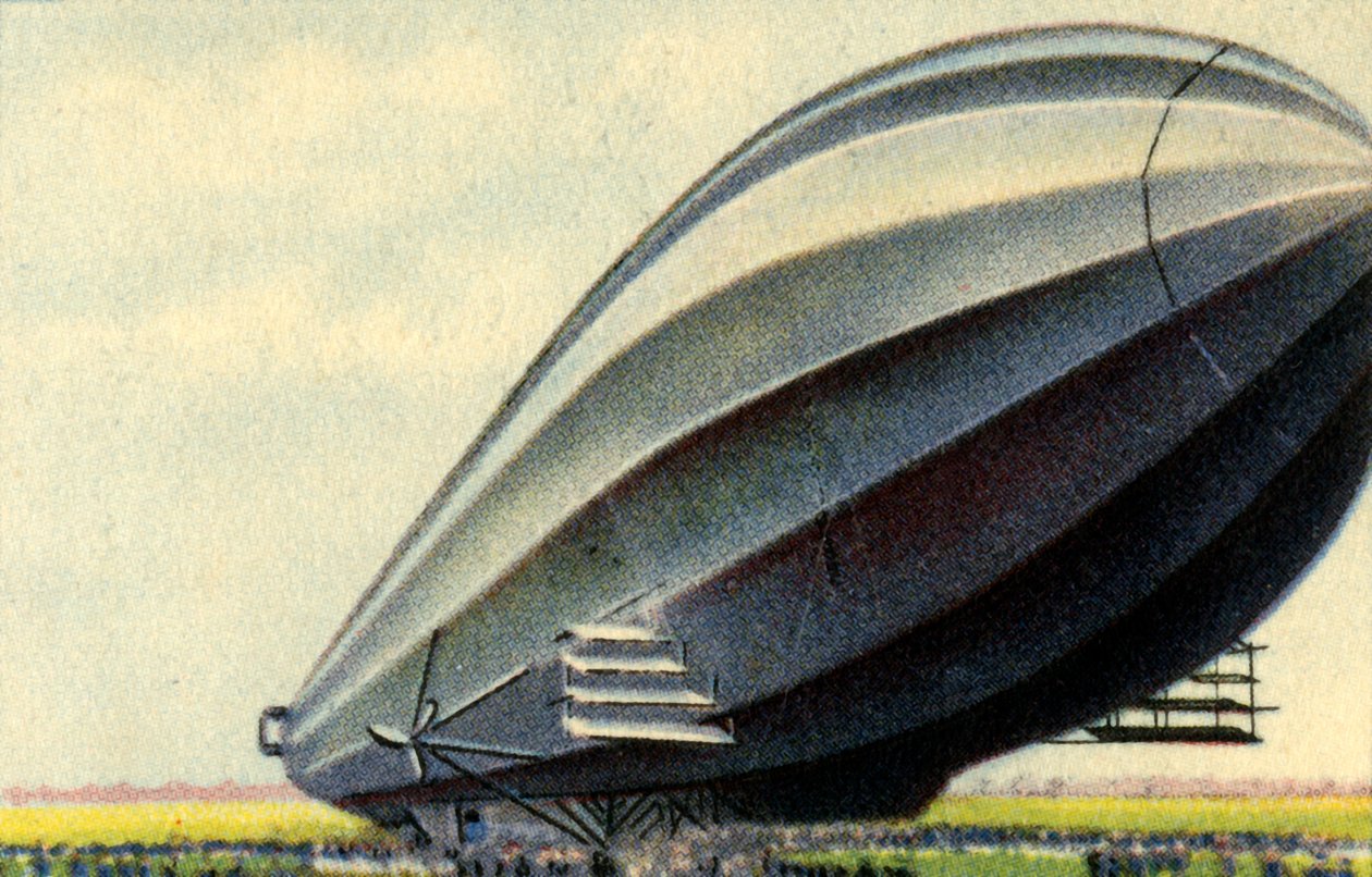 Zeppelin LZ 4，1908，1932。 作者 不明