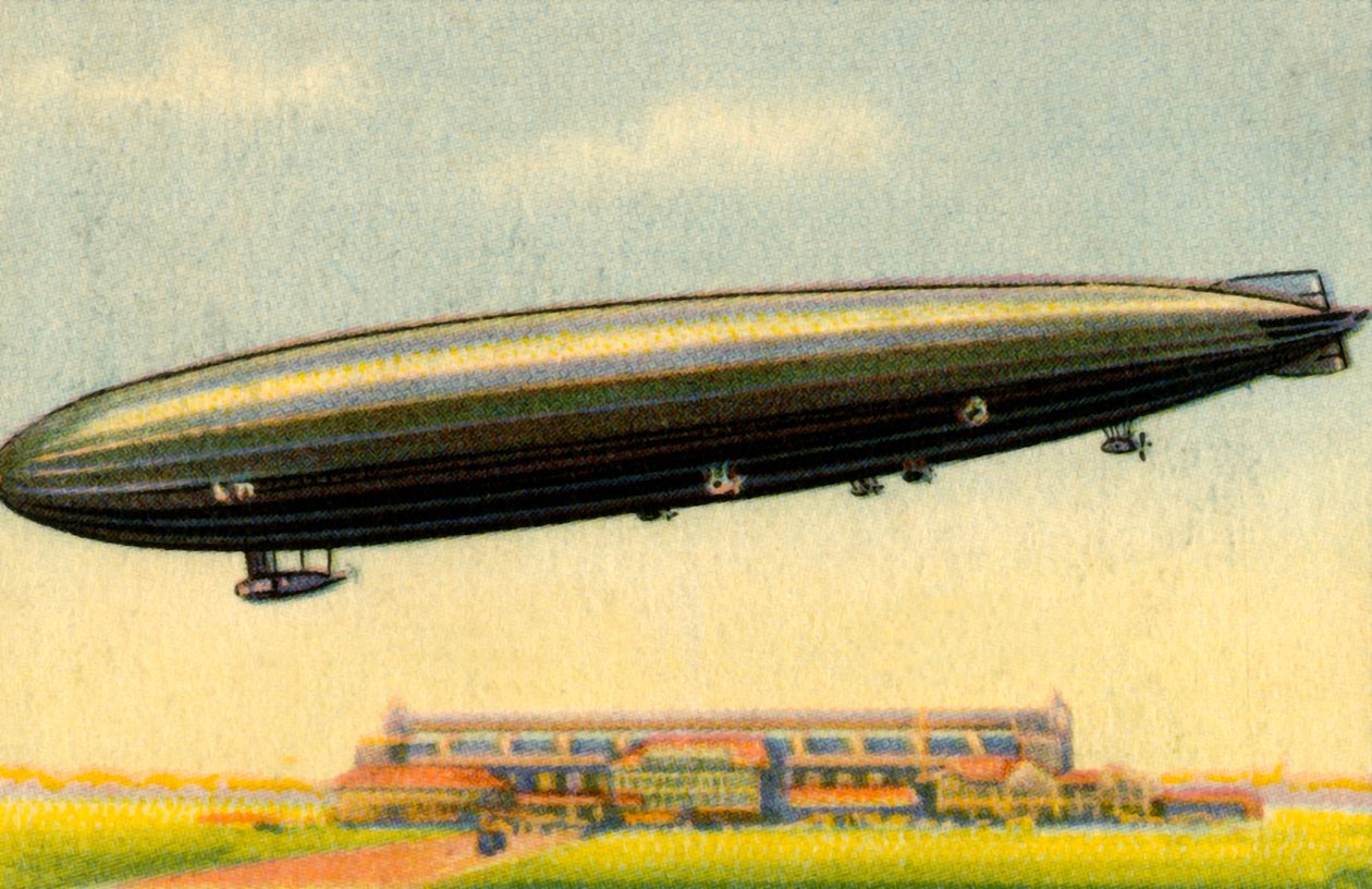 Zeppelin L 71，1918，1932。 作者 不明