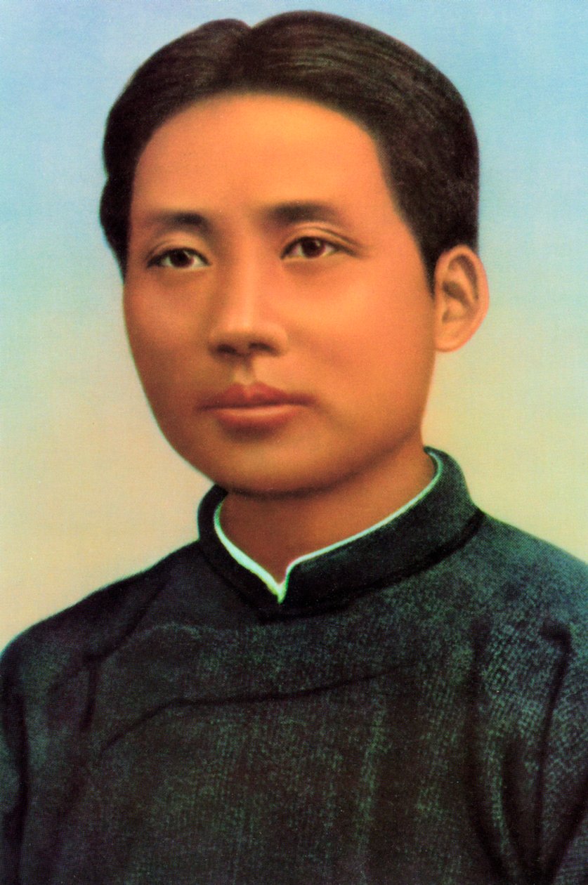 中华人民共和国第一任总理周恩来年轻，c1920年代 作者 不明