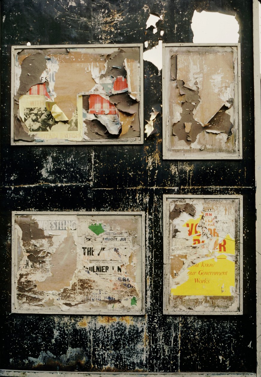 广告牌，卡姆登镇，1967年（照片） 作者 未知未知