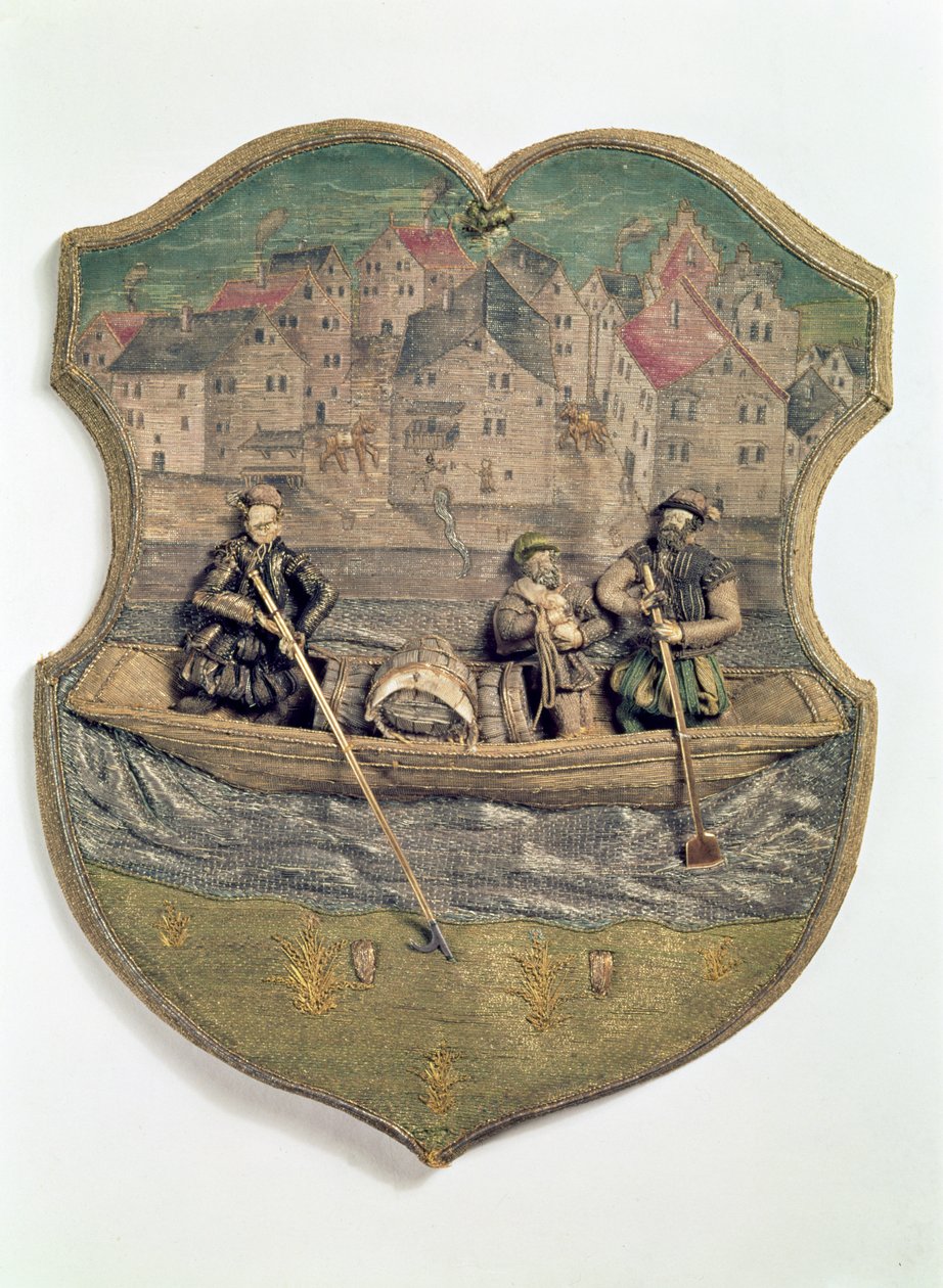 由Wolf Popp执行的刺绣公会标志，Passau，c.1574-5 作者 未知未知