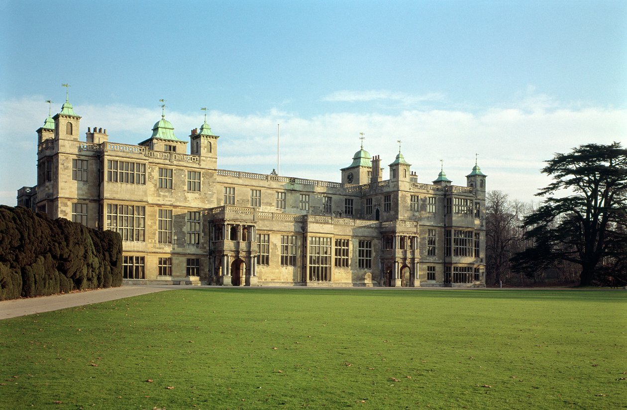 从西北，Audley End，艾塞克斯的外部看法 作者 未知未知
