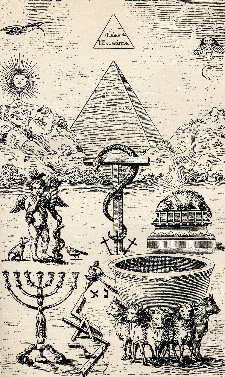 来自&39;The Freemason&39;的高度符号，由Eugen Lennhoff于1932年出版 作者 未知未知
