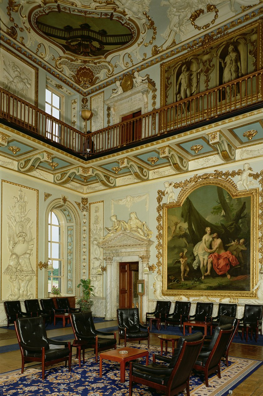 Moor Park，Jacopo Amigoni大厅内部（约1675-1752），英国赫特福德郡 作者 未知未知
