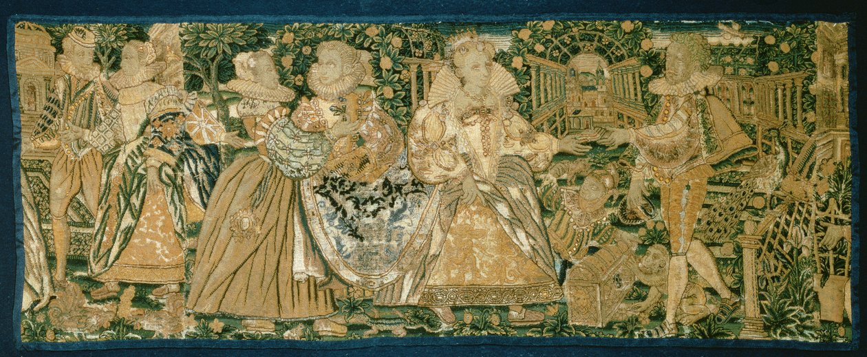 针线帷幔，c.1575 作者 未知未知