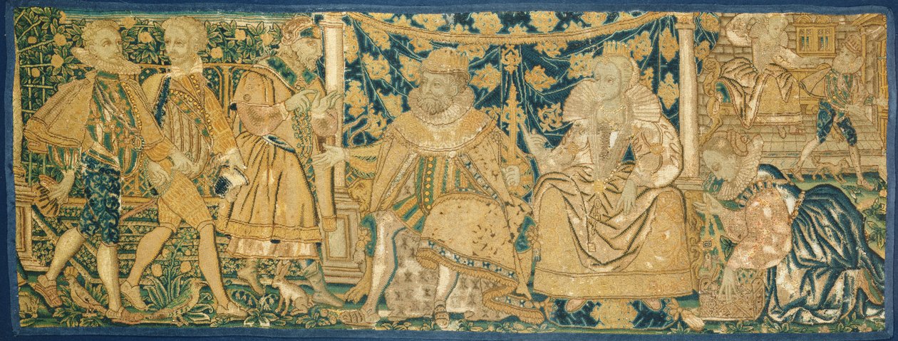 针线帷幔，c.1575 作者 未知未知