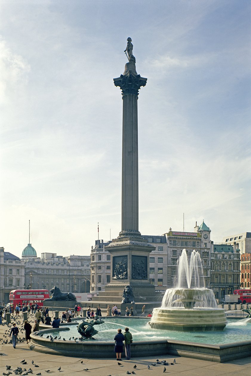 Nelsons Column，建于1840年至1843年 作者 未知未知