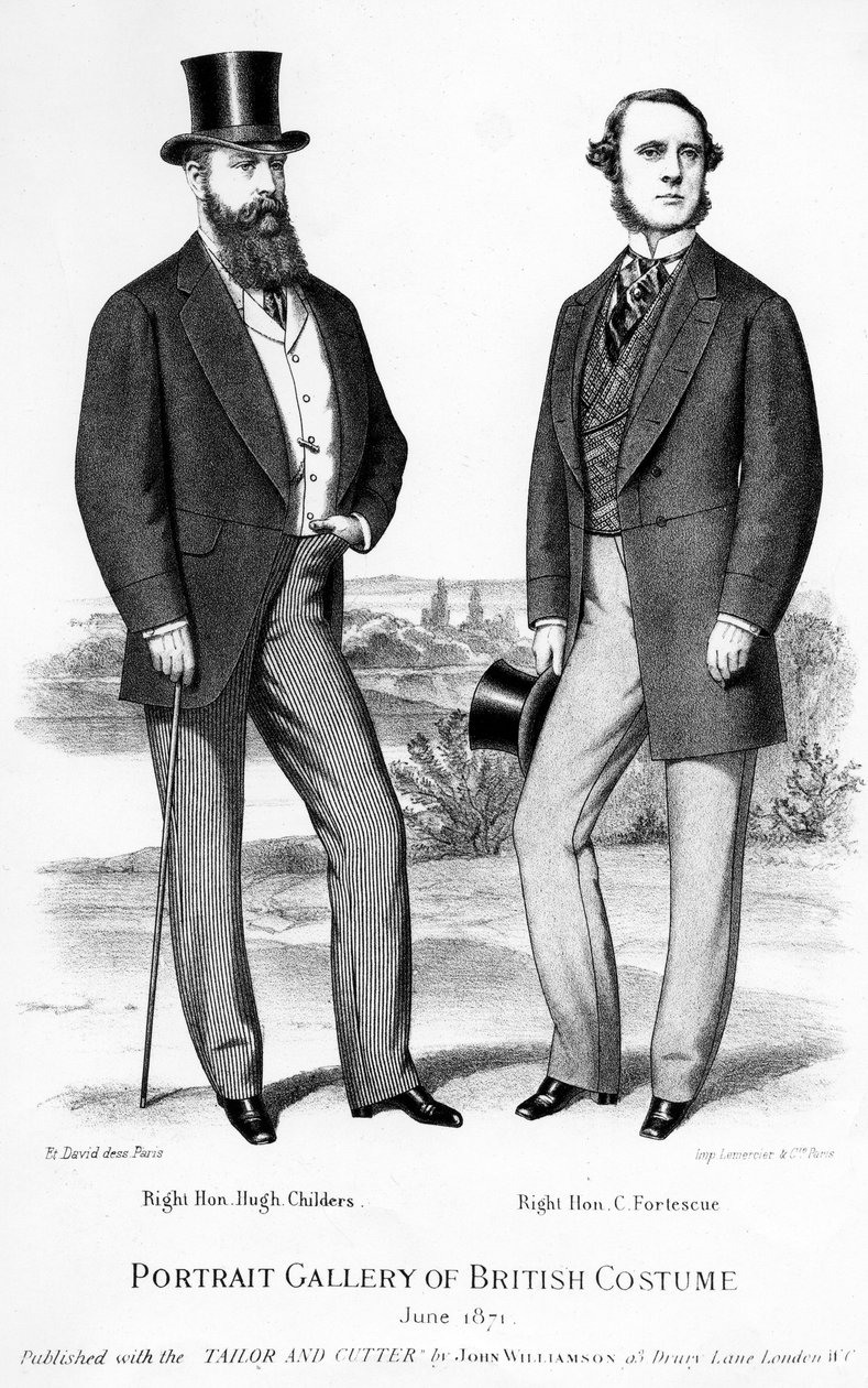 正确的话。休奇尔德和右翼C. Fortescue，1871年 作者 未知未知