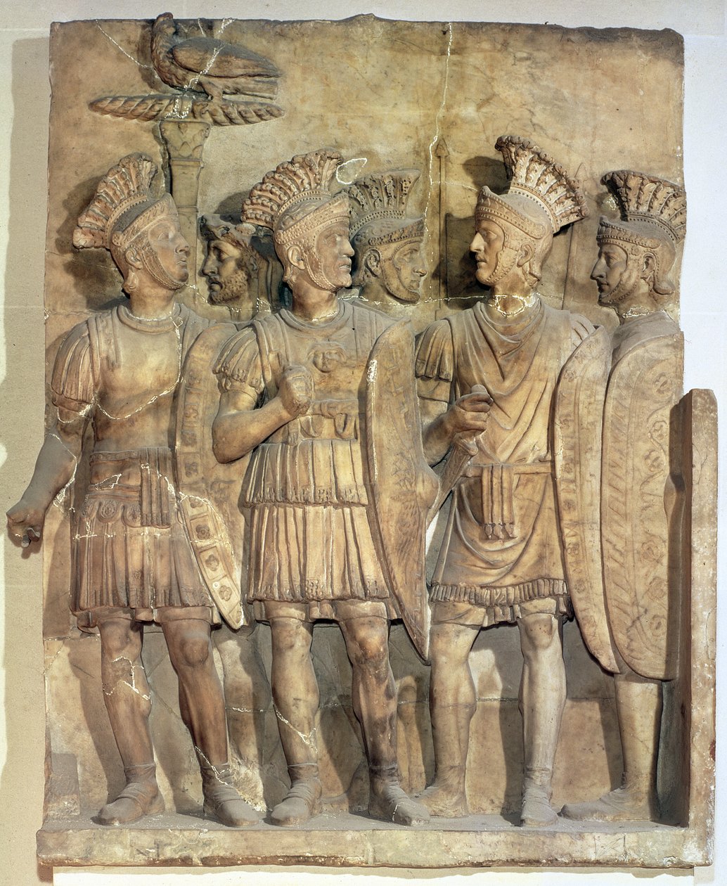 Praetorian Guard的士兵，救济，罗马，2世纪 作者 未知未知