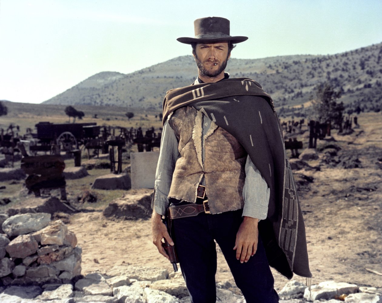 好的，坏的和丑陋的，1966年由SERGIO LEONE Clint Eastwood执导 作者 未知未知