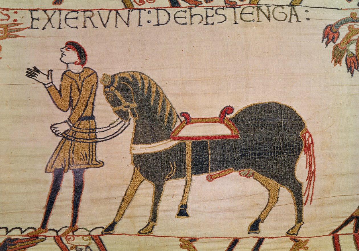 新郎给威廉带来了他的充电器，Bayeux Tapestry 作者 未知未知