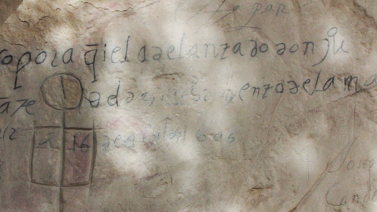 Bluff-side铭文，Don Juan de Onate El Morro国家纪念碑，新墨西哥州，1605 作者 未知未知