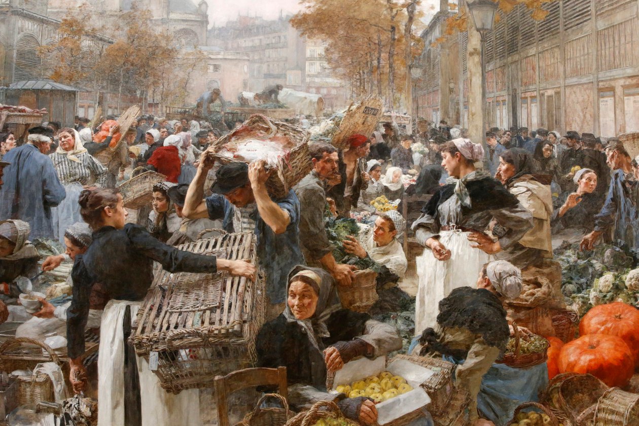 Leon Lhermite，Les Halles 作者 未知未知