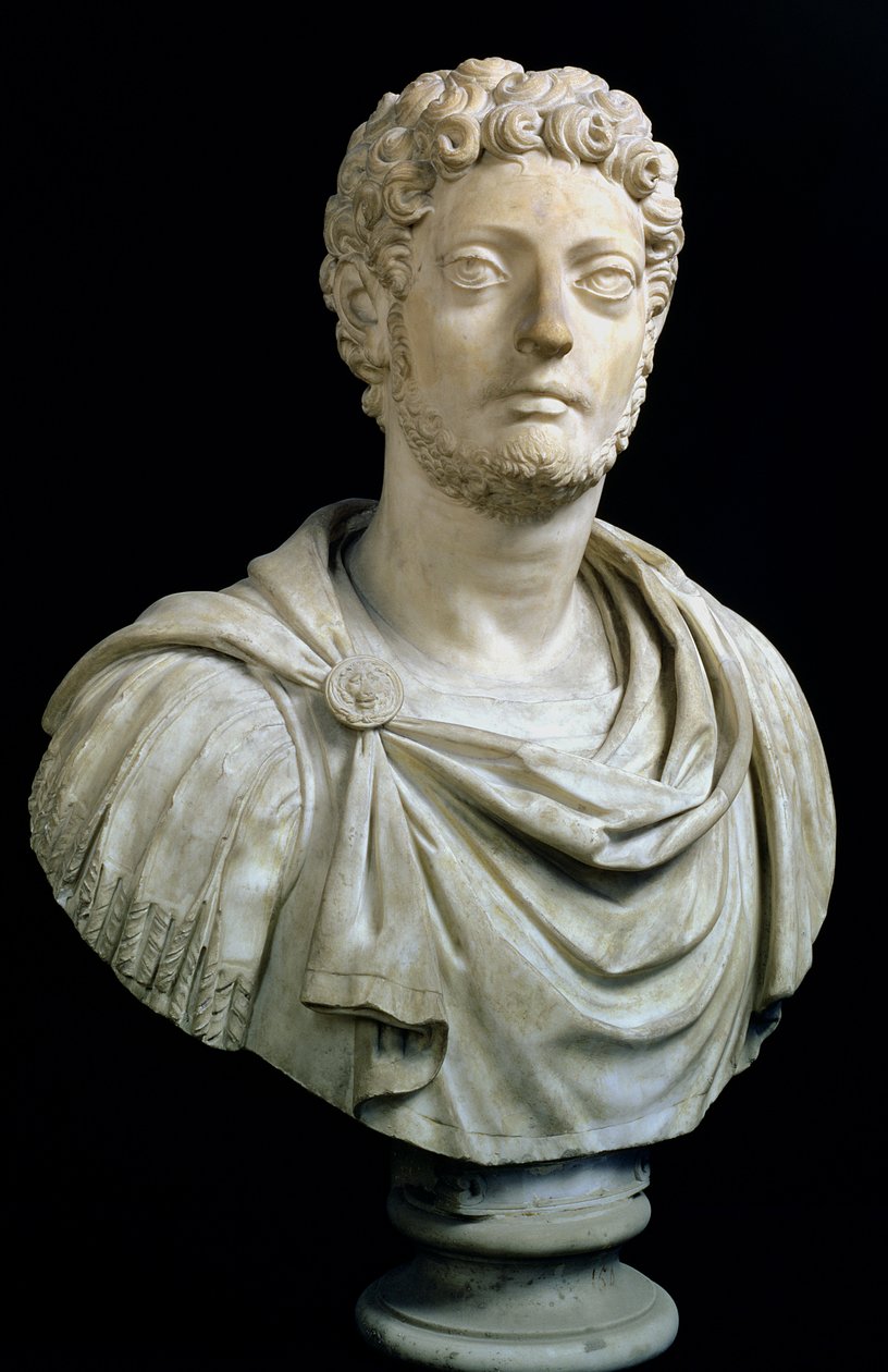 皇帝Lucius Aurelius Commodus画象胸象 作者 未知未知