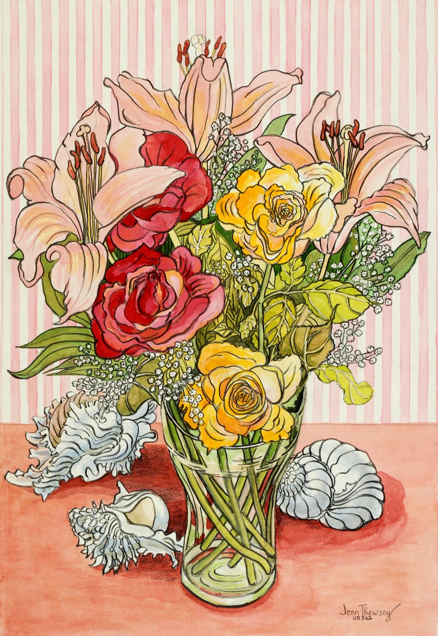玫瑰，利莱斯和贝壳，2008， 作者 未知未知