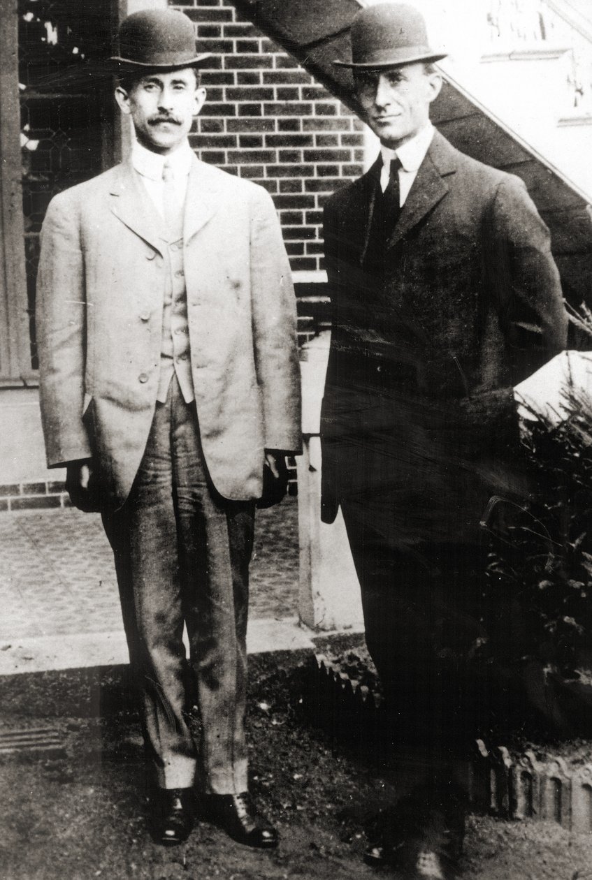 怀特兄弟，奥维尔和威尔伯赖特，1909年 作者 未知未知