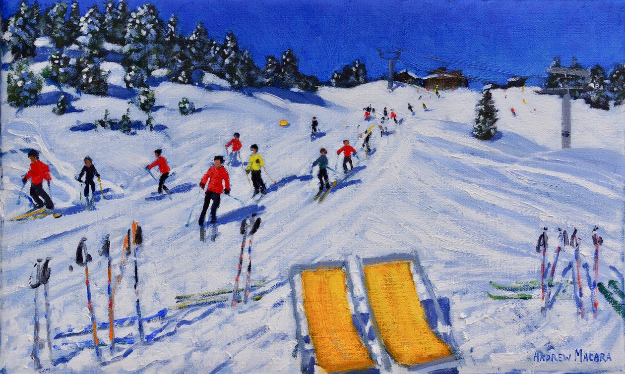 两个躺椅，Val Gardena，意大利，2108 作者 未知未知