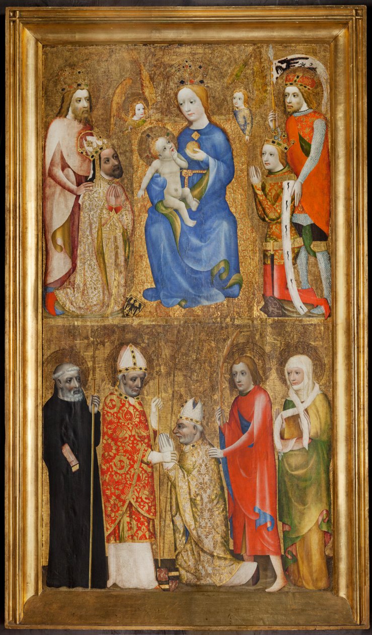 在1371年之前，来自Vlašim的大主教Jan O？ko的Votive Panel 作者 未知未知