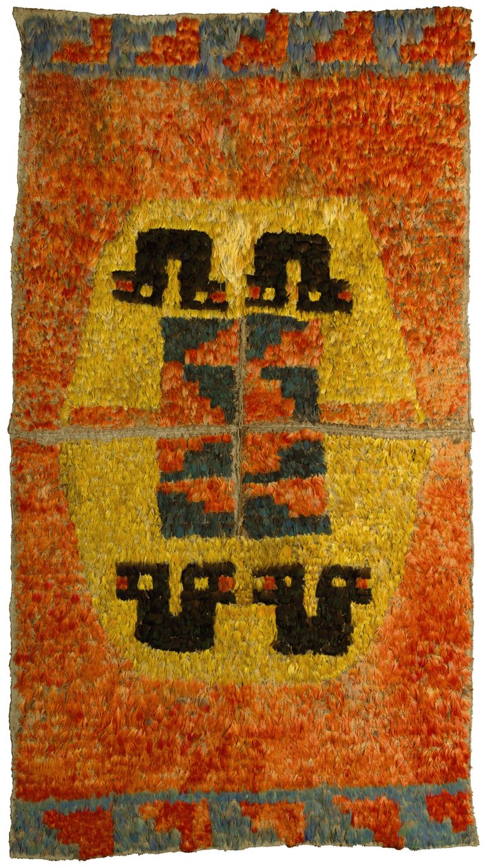 纳斯卡·华里（Nazca-Huari）的羽毛外衣c。 700-1100 作者 不明