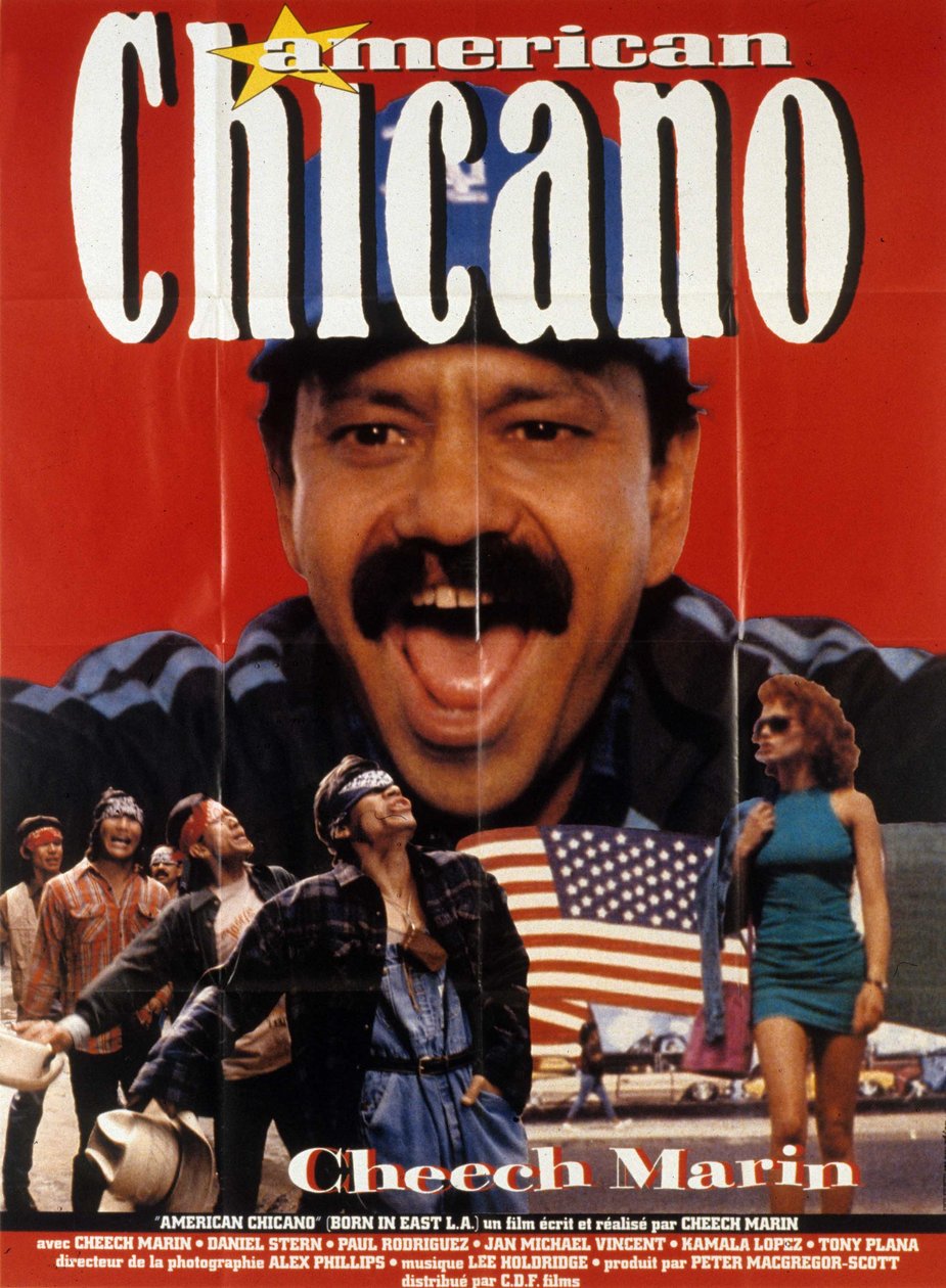 由Cheech Marin拍摄的电影《美国墨西哥人》（又名《生于洛杉矶东部》）。 作者 不明