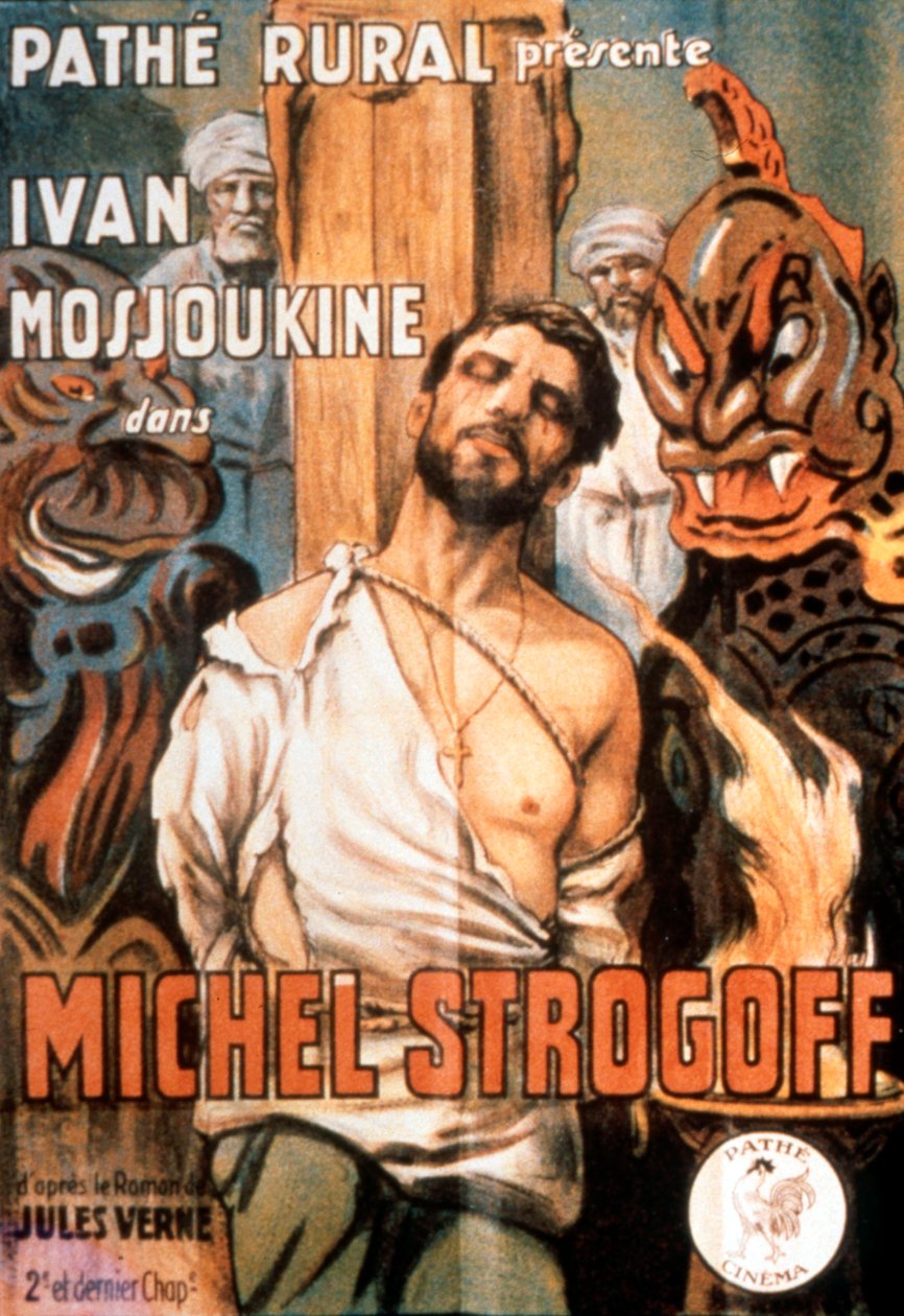 电影《米歇尔-斯特罗戈夫》的海报，由ViktorTourjansky创作于1926年，来源：Ruez des Archives/RDA 作者 不明