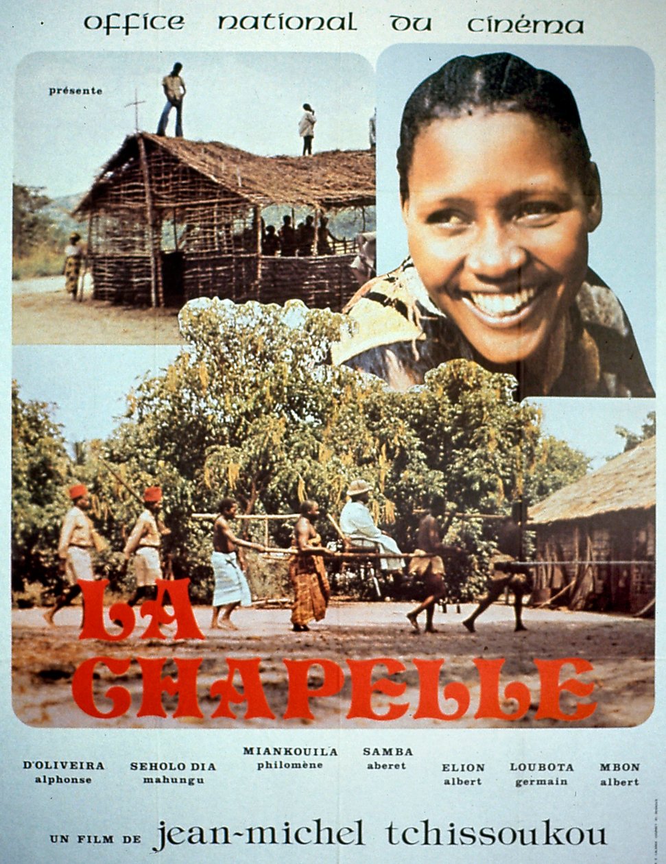 Jean-MichelTchissoukou的电影《La Chapelle》海报 1980年 作者 不明
