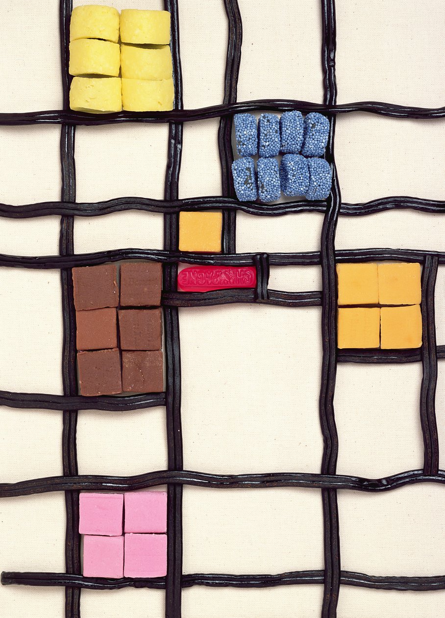 Allsorts 1（仿蒙德里安）2003（照片） 作者 未知艺术家