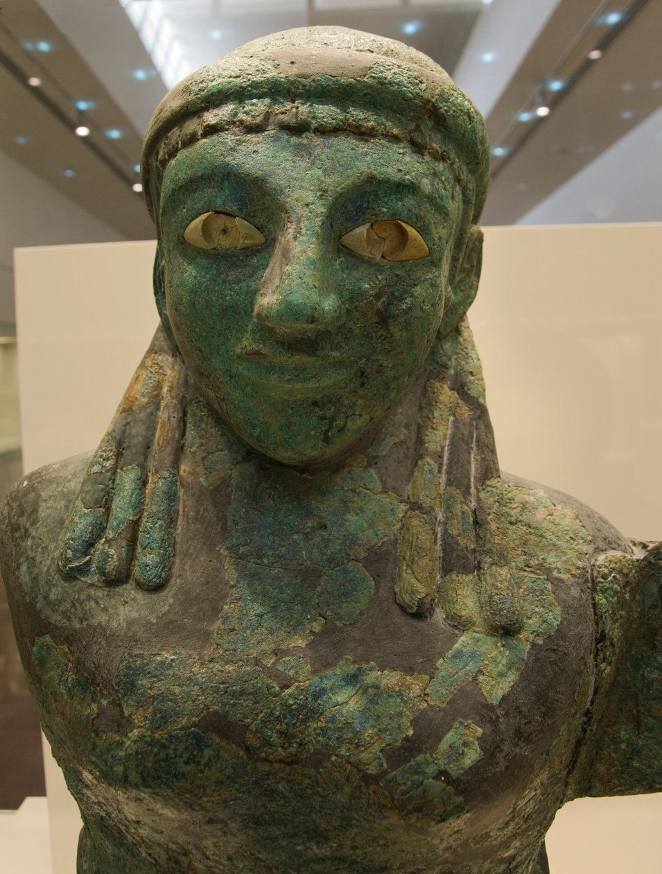 Bronze female winged figure (590 BC - 580 BC), Olympia Museum, Olympia (???????), Peloponnese, Greece (photo) 作者 不明