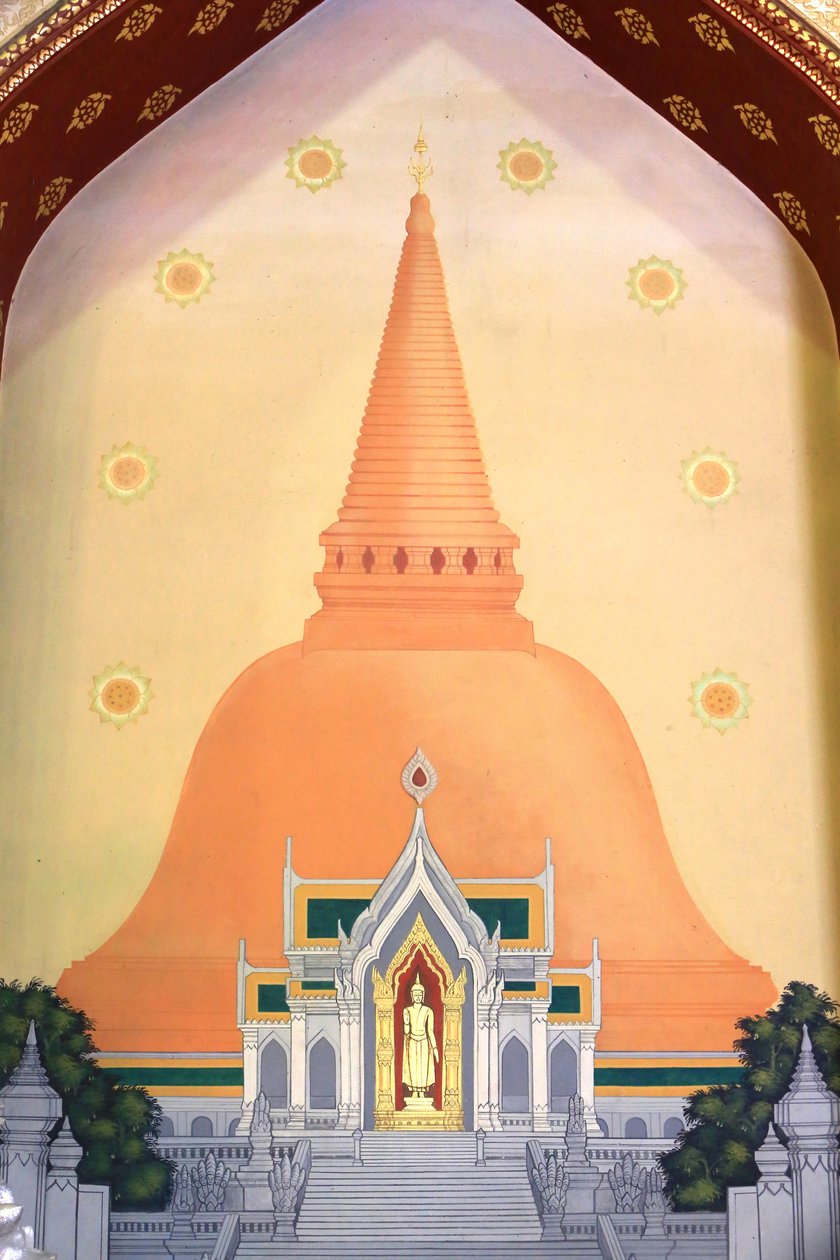 佛祖。大理石寺。Wat Benchamabophit Dusitvanaram Ratchaworawiharn.1899.曼谷。泰国 作者 不明