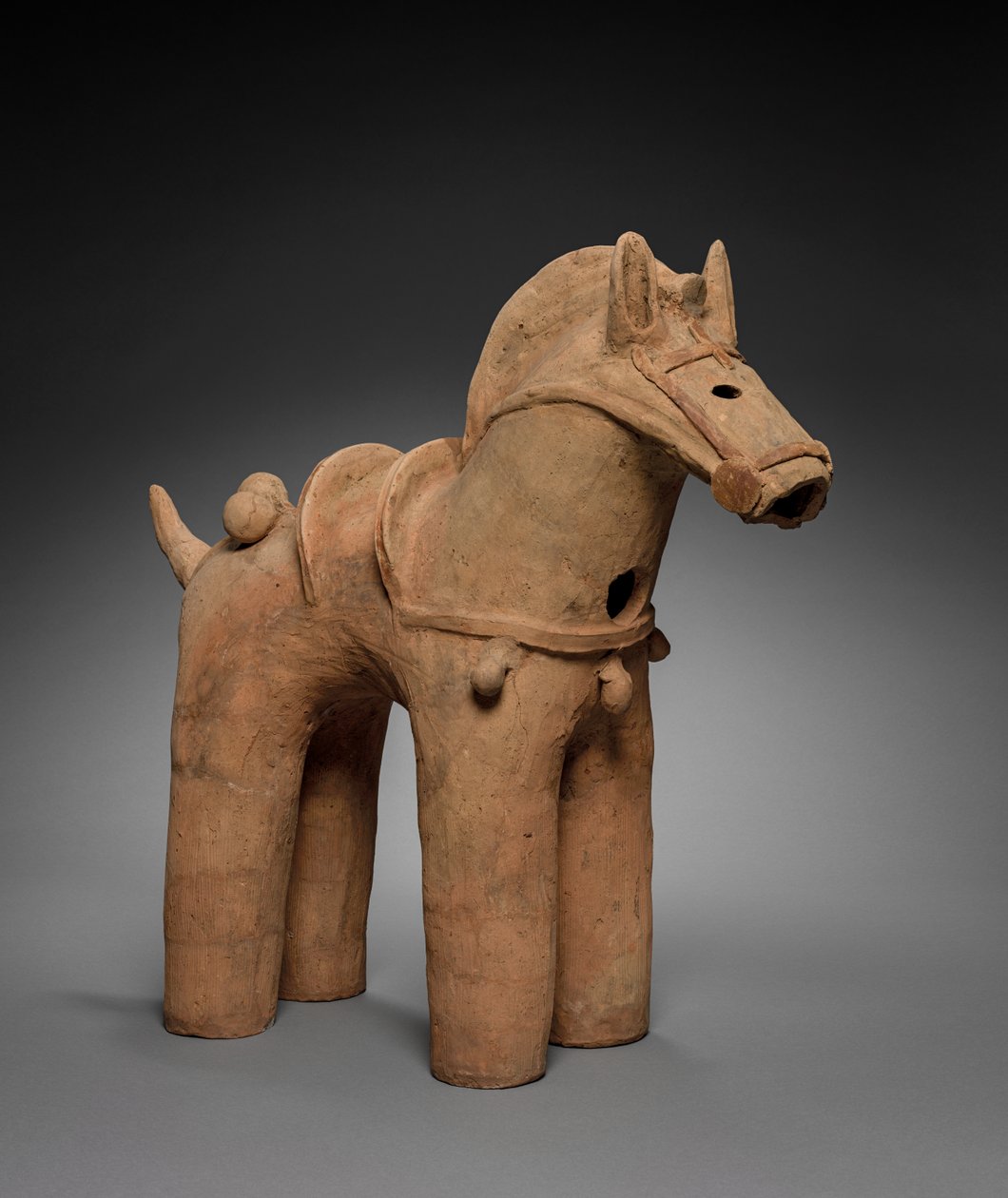 Capanisoned Haniwa Horse，400s-500s 作者 不明