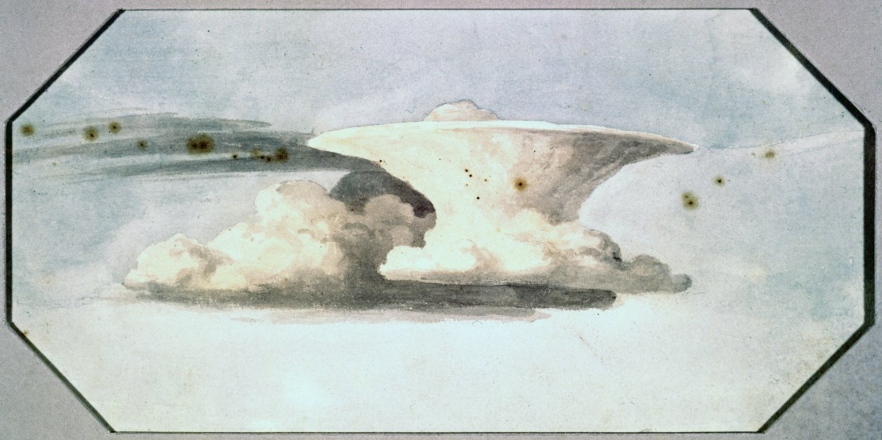 卢克-霍华德的云彩研究，约 1808-1811 年 作者 未知艺术家