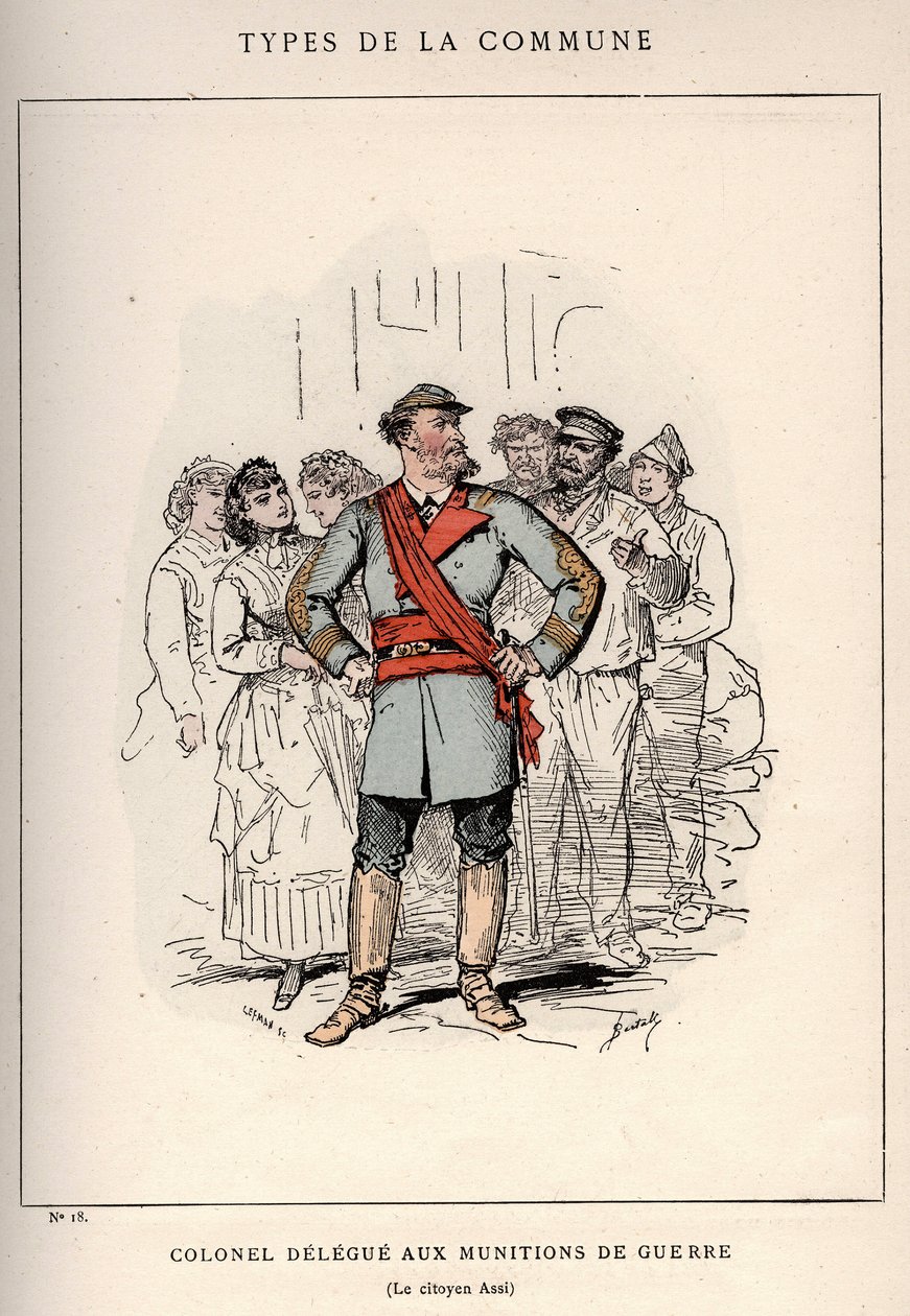 Commune de Paris：COLONEL DELEGE 