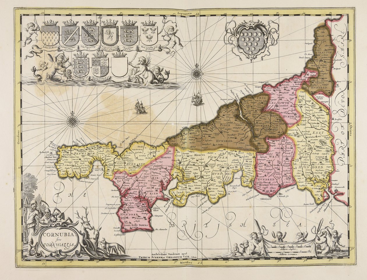 Cornubia sive Cornwallia 作者 未知艺术家