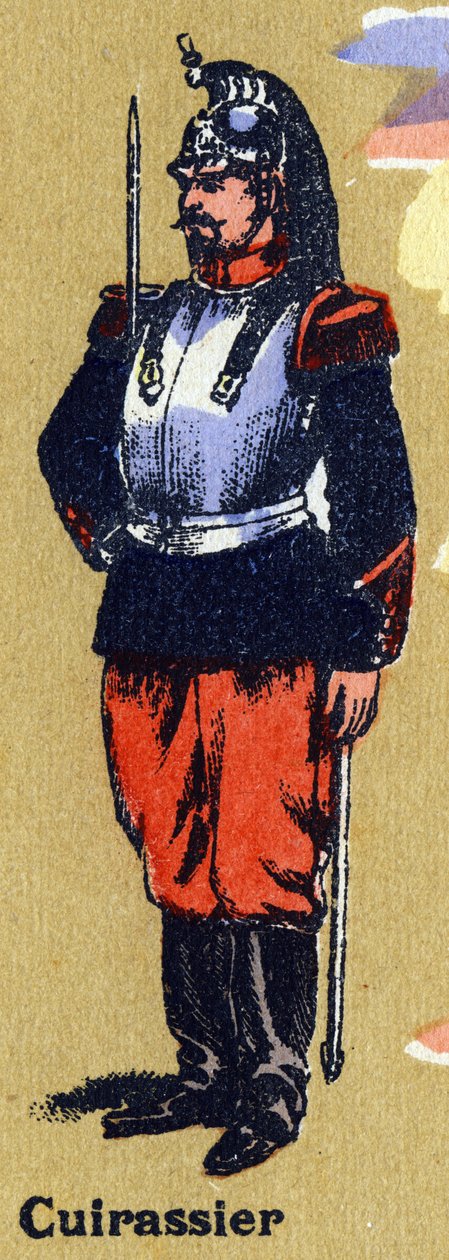穿着士兵制服的魁北克人。插图的字母表。20世纪初，在贾维尔-南希重聚的图像资料。尺寸：40 x 29厘米。石版印刷，背景为双色玻璃 作者 不明