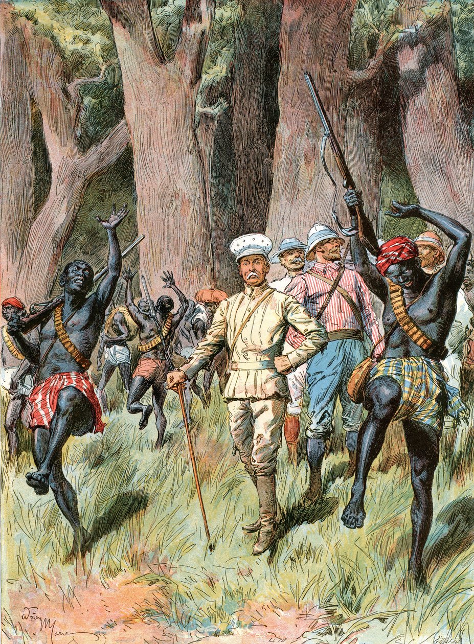 天终于亮了亨利-莫顿-斯坦利（1840-1904）威尔士出生的美国记者和探险家 作者 未知艺术家