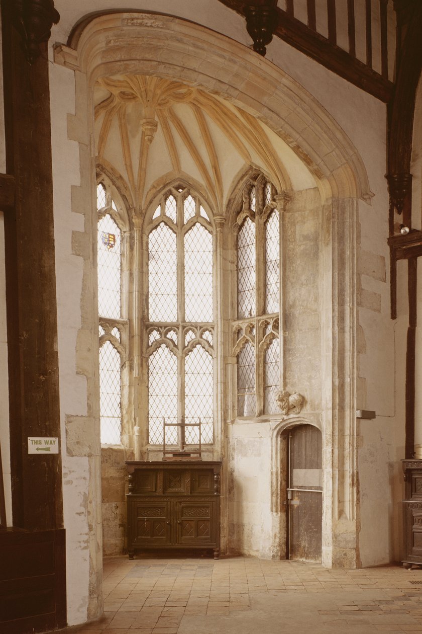 Detail of a window in the Great Hall, Gainsborough Old Hall, Lincolnshire (photo) 作者 不明