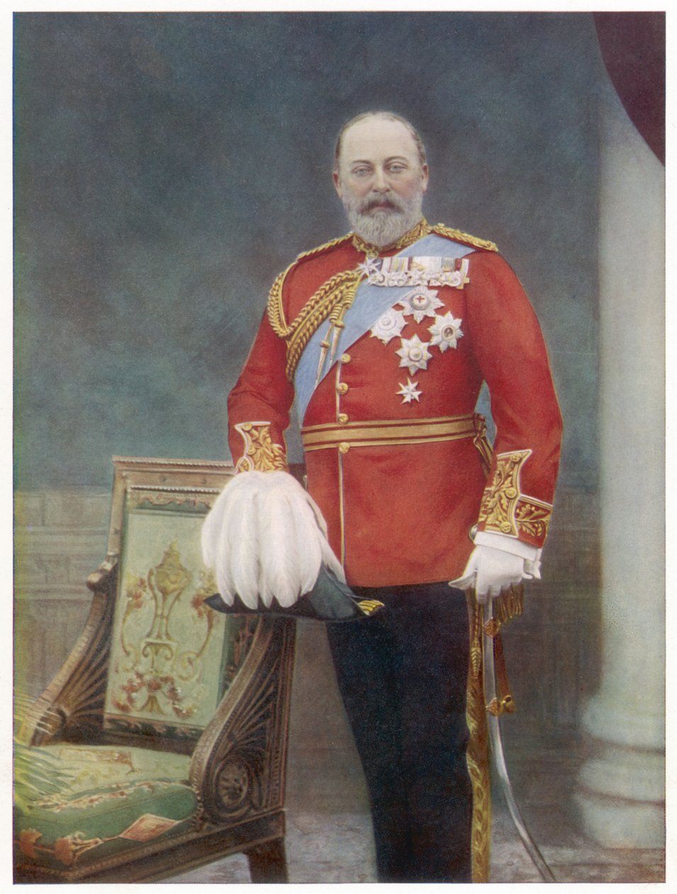 爱德华七世（1841-1910），1901-1910 年英国国王，多尼摄 作者 未知艺术家