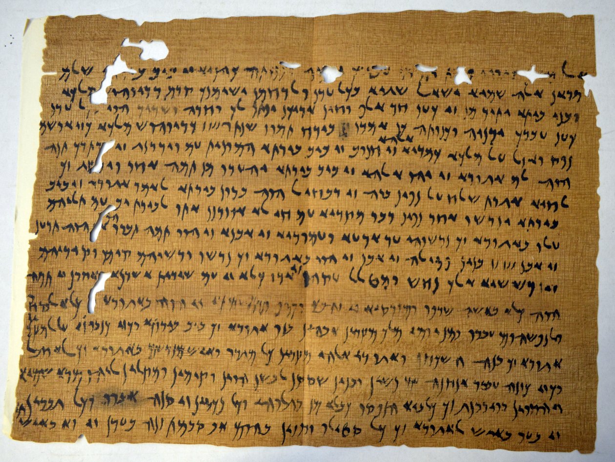 公元前 407 年的 Elephantine Papyrus 作者 未知艺术家