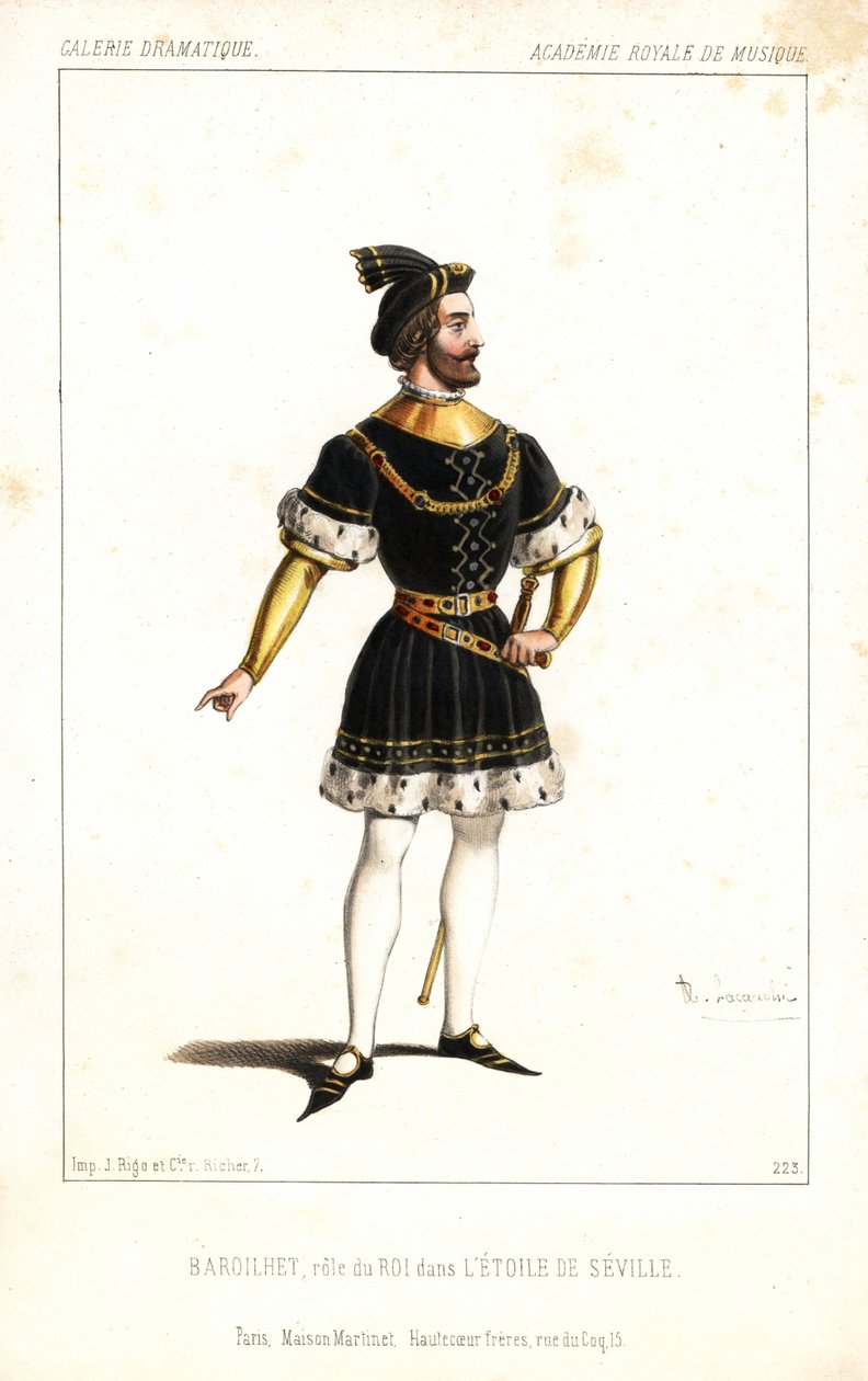 英国男中音 Paul-Bernard Barroilhet 在《L