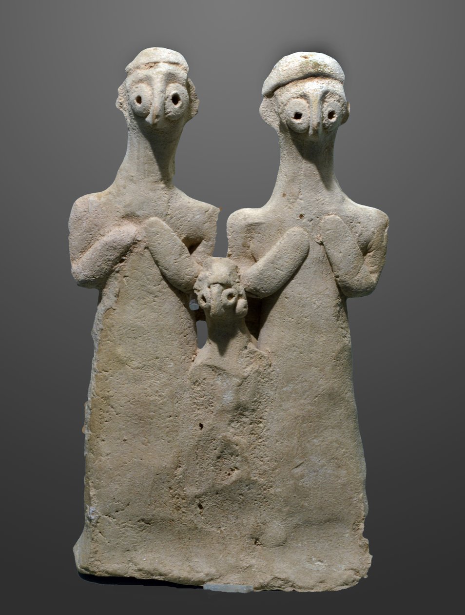 公仔的雕像，公元前2000-1500年 作者 不明