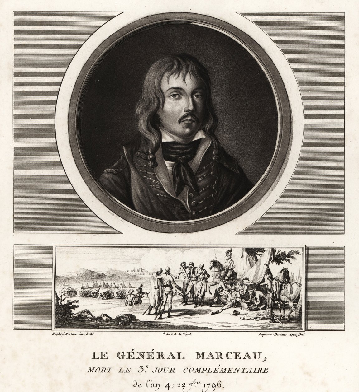 Francois Severin Marceau, 法国革命将军 作者 不明