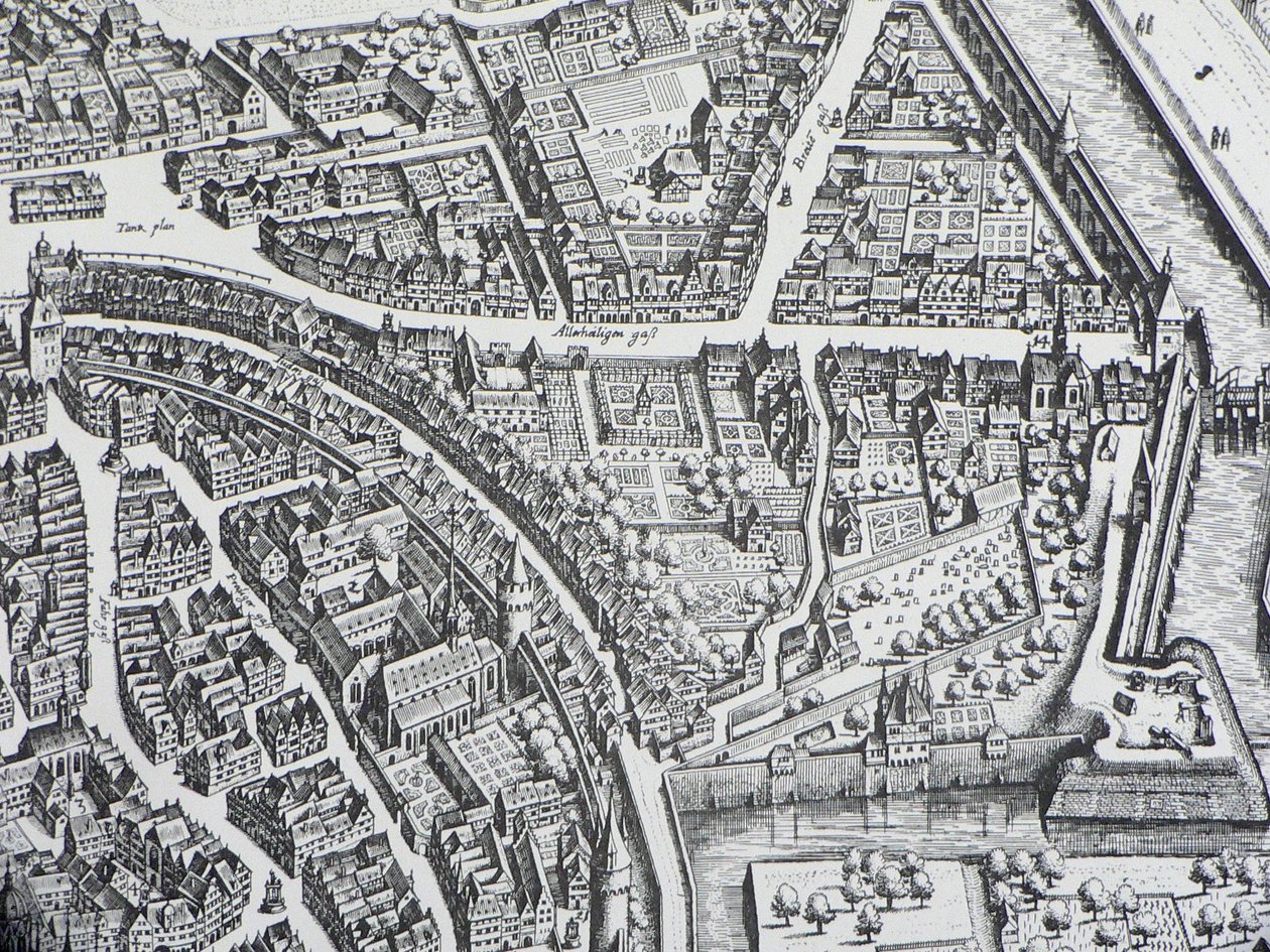 法兰克福 Judengasse 1628 作者 未知艺术家