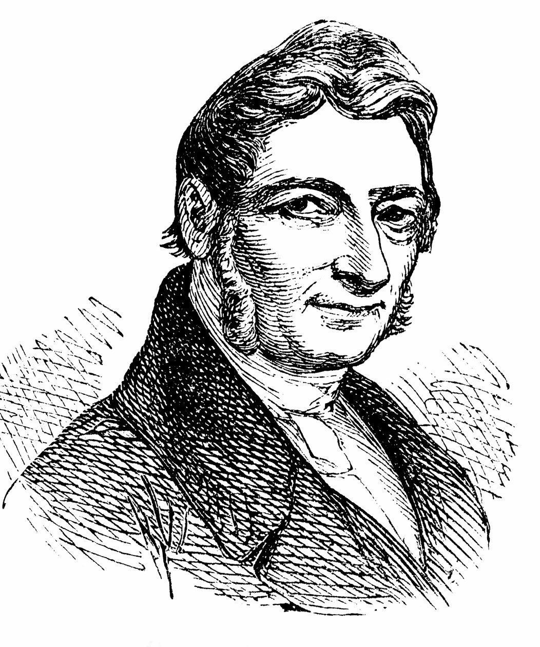 Franz Xaver Gabelsberger（1789-1849 年）速记系统发明者 作者 未知艺术家
