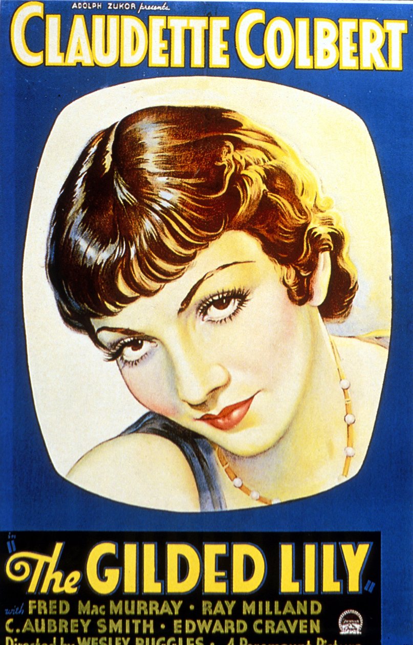 WesleyRuggles与Claudette Colbert合作的《镀金的百合花》 1935年 作者 不明
