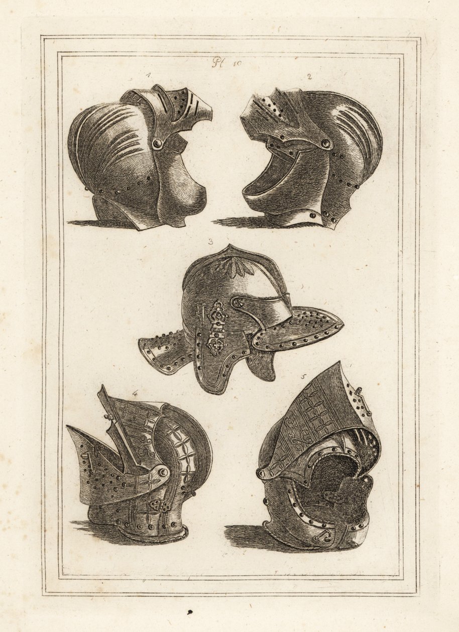 Helmet of John de Courcy, Earl of Ulster 1,2, Oliver Cromwell