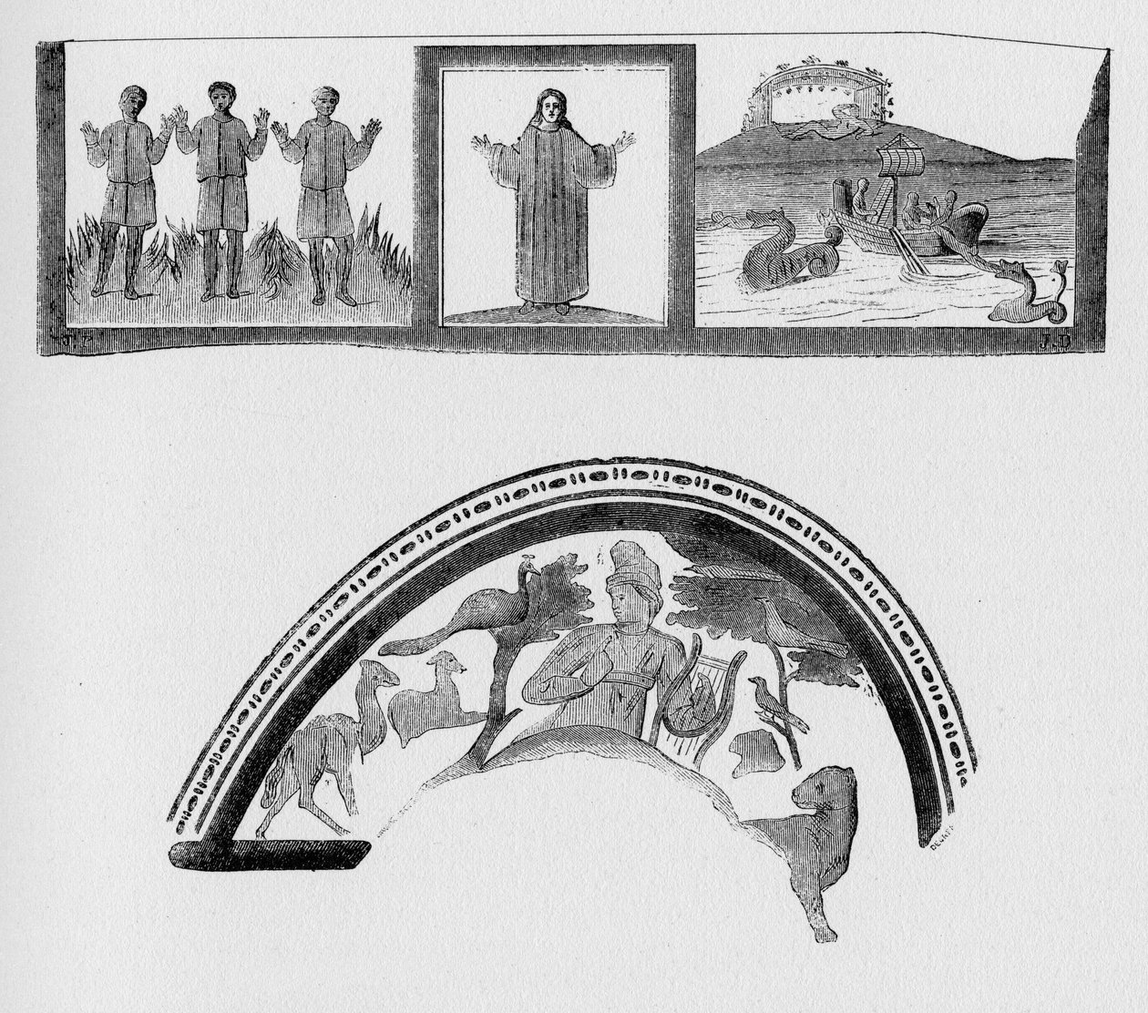 古罗马的历史。1872年的罗马版画 作者 不明