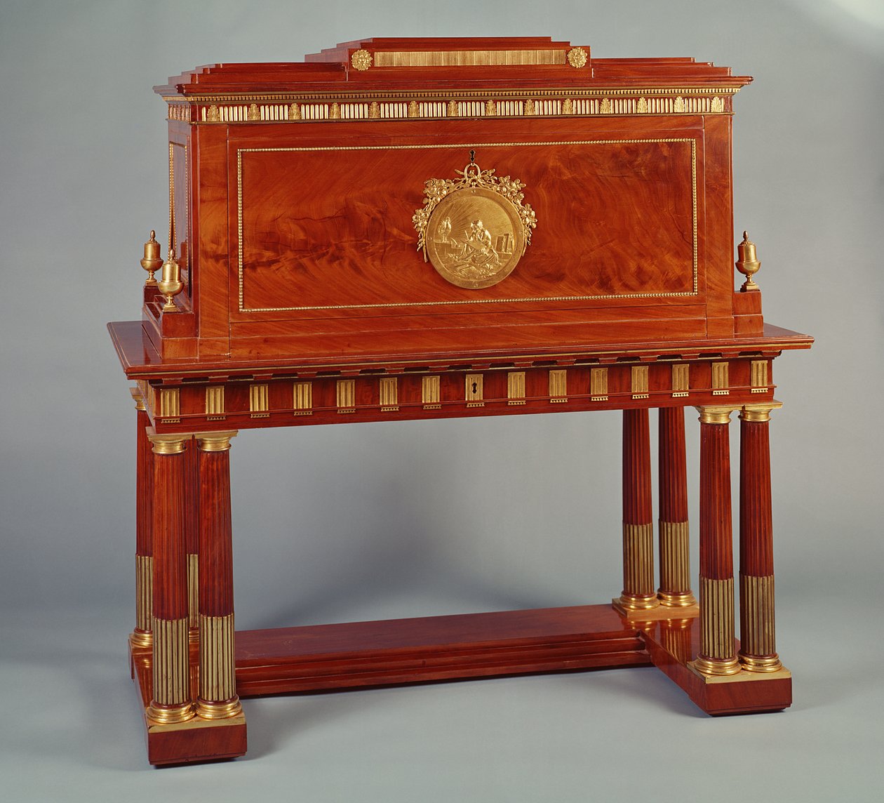 皇家红木秘书，大卫·伦琴（David Roentgen，1743-1807年），德语 作者 不明