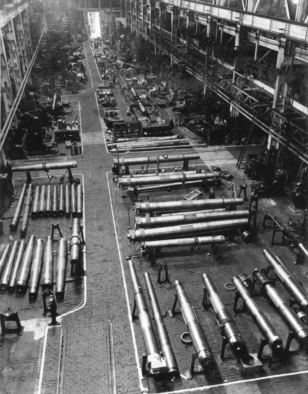 Inside 5 Shop, Elswick Works, 泰恩河畔纽卡斯尔 作者 未知艺术家